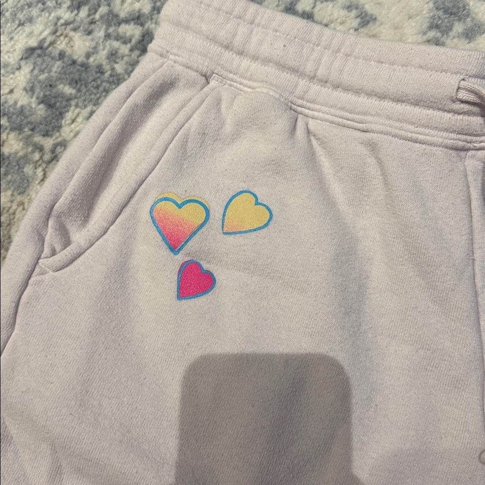 Roller rabbit light pink sweat shorts - Picture 2 of 4